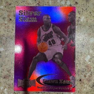 Shawn kemp silver slam by metal mint condition